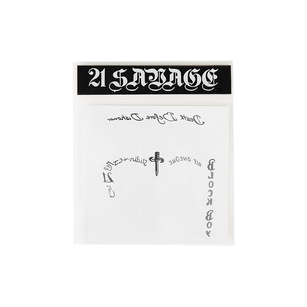 21 Savage - 21 Savage Face Tattoos