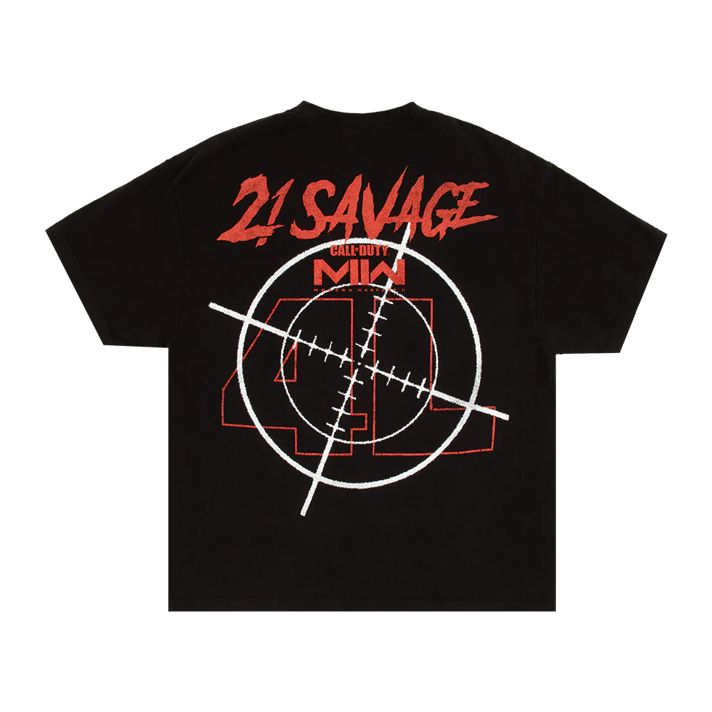 21 Savage - 21 Savage X COD Tee