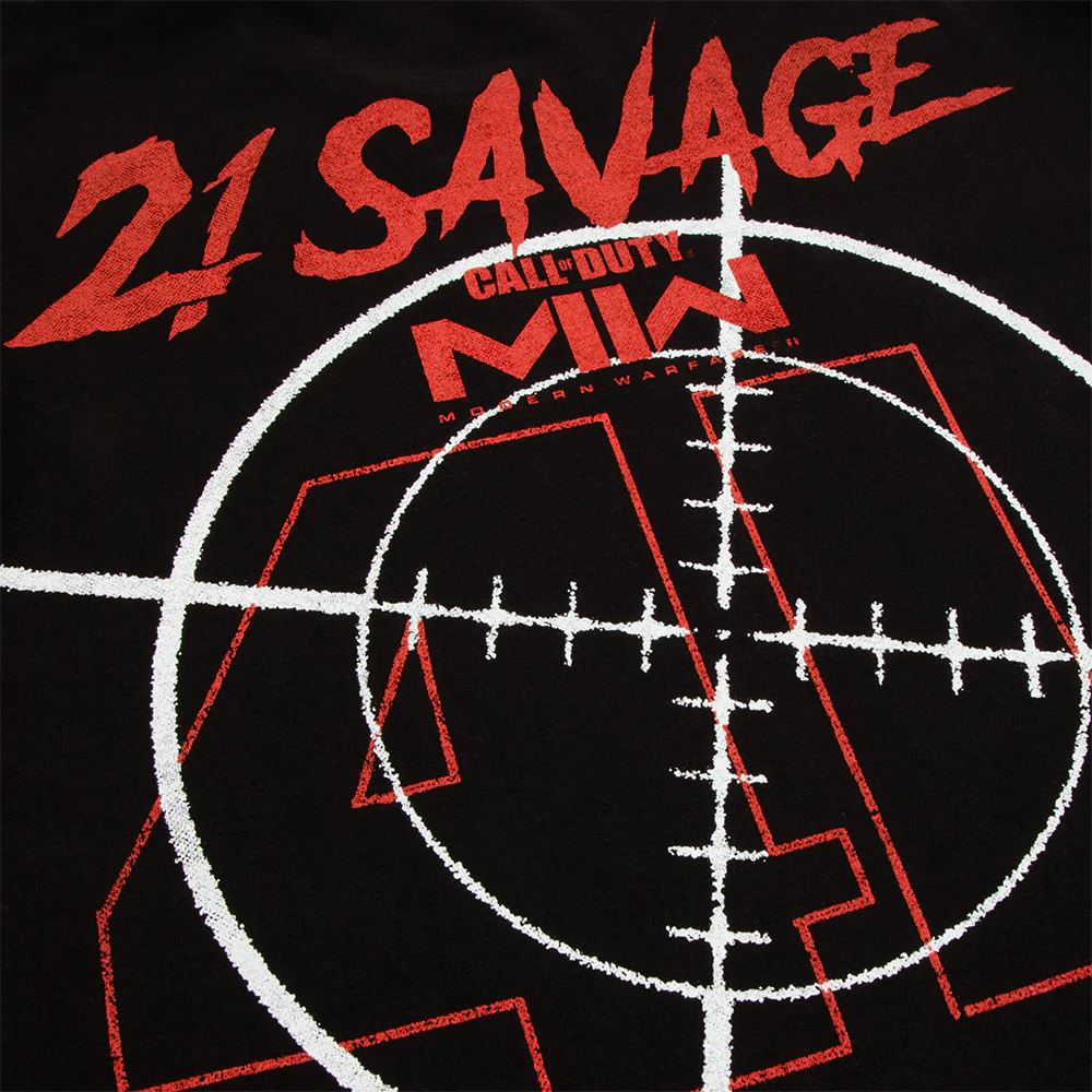 21 Savage - 21 Savage X COD Tee